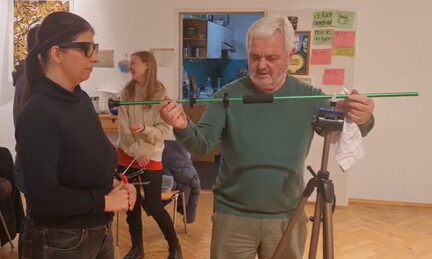 Einstellungen vornehmen und Erstversuch